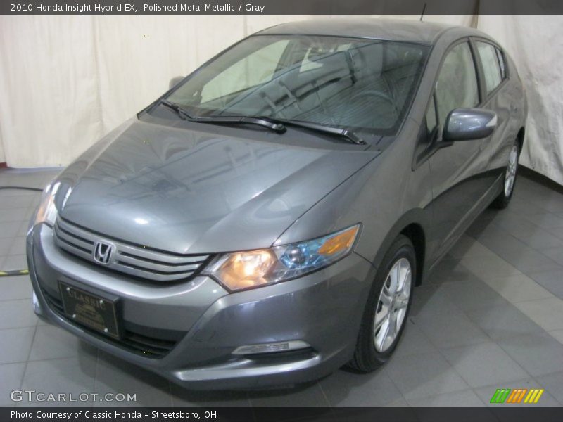 Polished Metal Metallic / Gray 2010 Honda Insight Hybrid EX