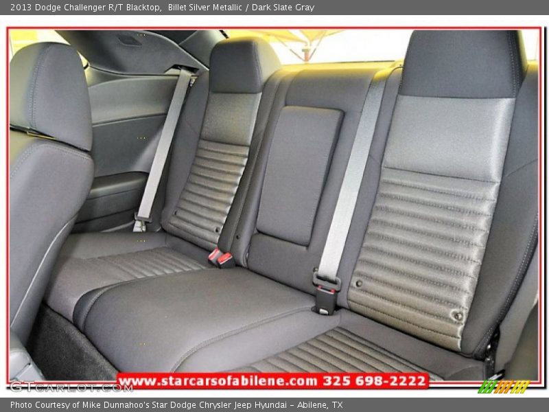 Billet Silver Metallic / Dark Slate Gray 2013 Dodge Challenger R/T Blacktop
