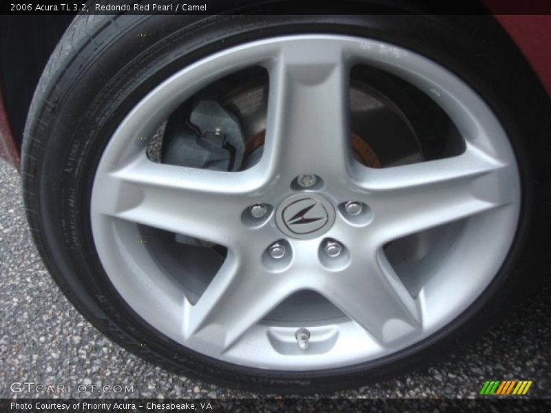 Redondo Red Pearl / Camel 2006 Acura TL 3.2