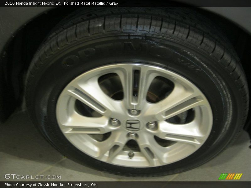 Polished Metal Metallic / Gray 2010 Honda Insight Hybrid EX