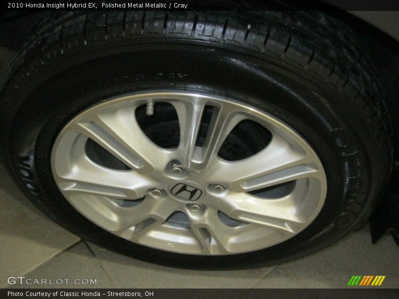 Polished Metal Metallic / Gray 2010 Honda Insight Hybrid EX
