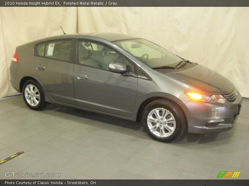 Polished Metal Metallic / Gray 2010 Honda Insight Hybrid EX