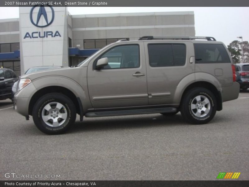 Desert Stone / Graphite 2007 Nissan Pathfinder SE 4x4