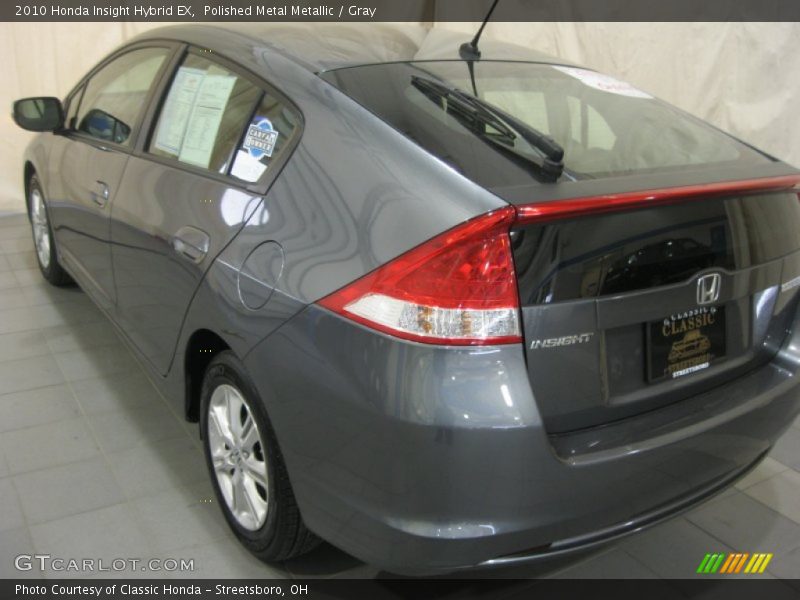 Polished Metal Metallic / Gray 2010 Honda Insight Hybrid EX
