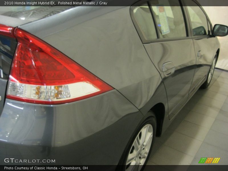Polished Metal Metallic / Gray 2010 Honda Insight Hybrid EX