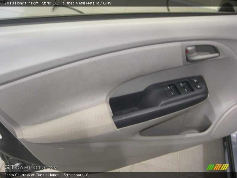 Polished Metal Metallic / Gray 2010 Honda Insight Hybrid EX