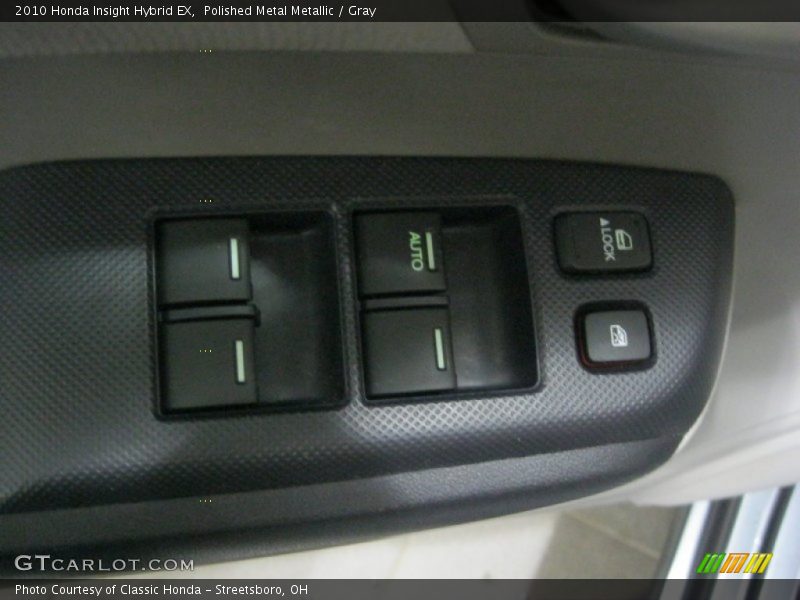 Polished Metal Metallic / Gray 2010 Honda Insight Hybrid EX