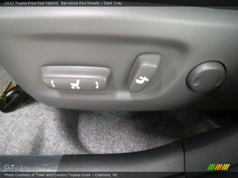 Barcelona Red Metallic / Dark Gray 2013 Toyota Prius Four Hybrid