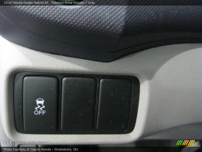 Polished Metal Metallic / Gray 2010 Honda Insight Hybrid EX