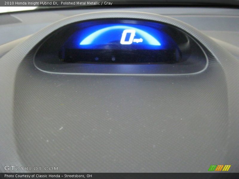 Polished Metal Metallic / Gray 2010 Honda Insight Hybrid EX
