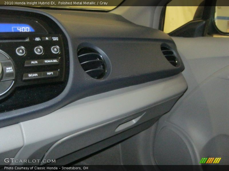 Polished Metal Metallic / Gray 2010 Honda Insight Hybrid EX