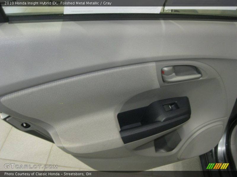 Polished Metal Metallic / Gray 2010 Honda Insight Hybrid EX
