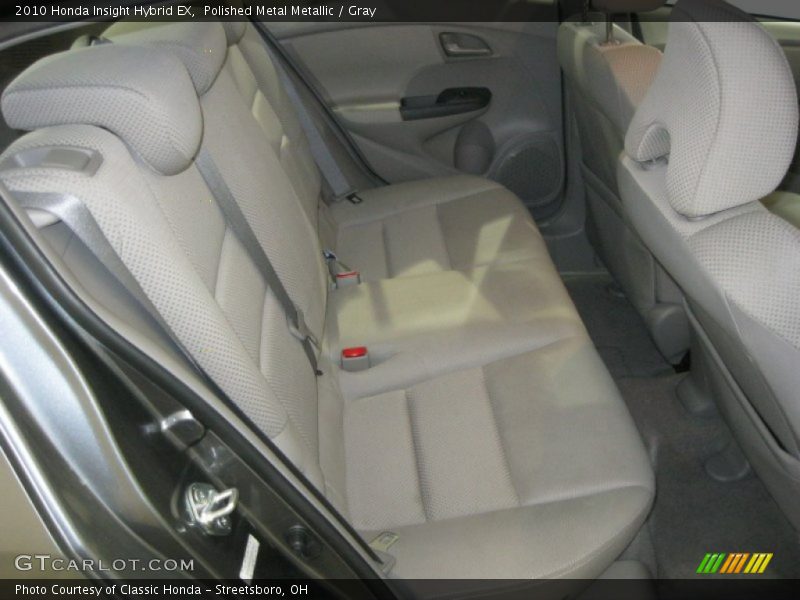 Polished Metal Metallic / Gray 2010 Honda Insight Hybrid EX