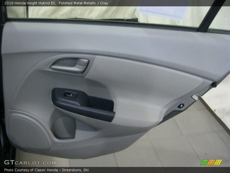 Polished Metal Metallic / Gray 2010 Honda Insight Hybrid EX