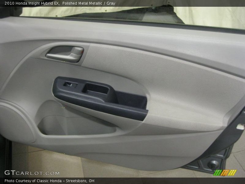 Polished Metal Metallic / Gray 2010 Honda Insight Hybrid EX