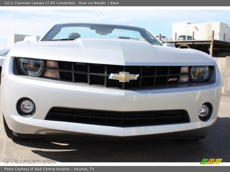Silver Ice Metallic / Black 2011 Chevrolet Camaro LT/RS Convertible