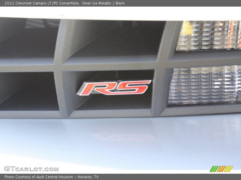 Silver Ice Metallic / Black 2011 Chevrolet Camaro LT/RS Convertible