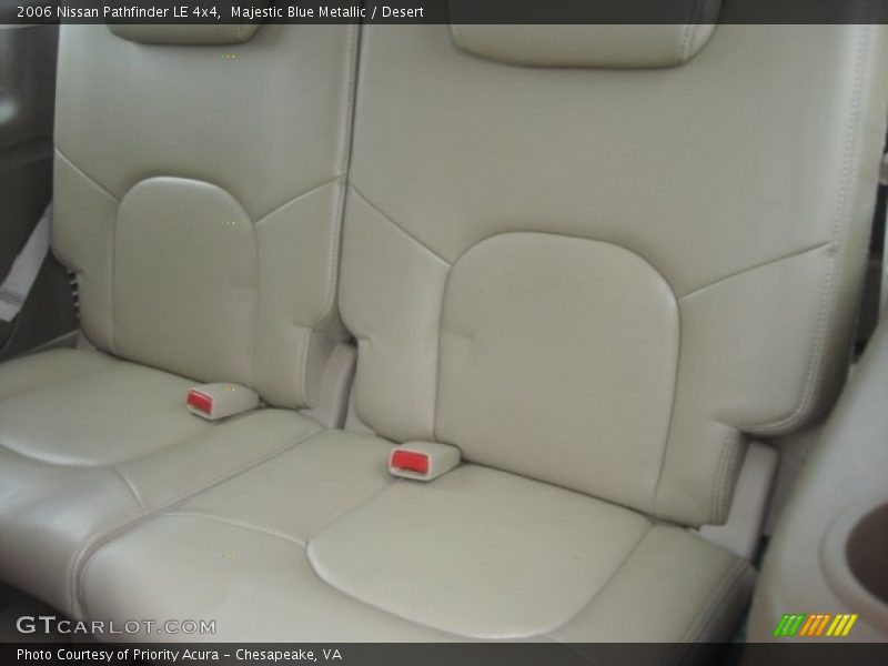 Majestic Blue Metallic / Desert 2006 Nissan Pathfinder LE 4x4