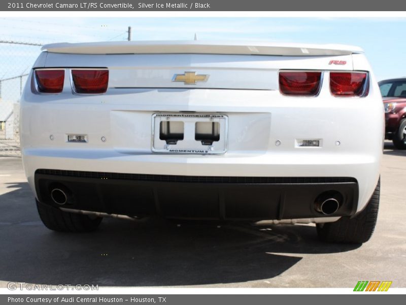 Silver Ice Metallic / Black 2011 Chevrolet Camaro LT/RS Convertible