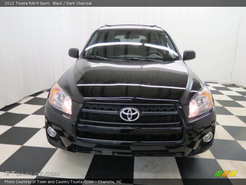 Black / Dark Charcoal 2012 Toyota RAV4 Sport