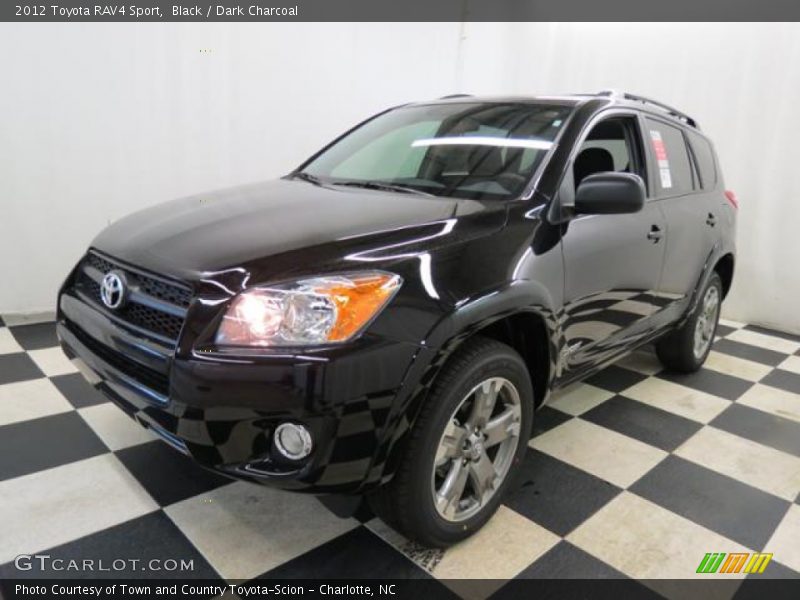 Black / Dark Charcoal 2012 Toyota RAV4 Sport