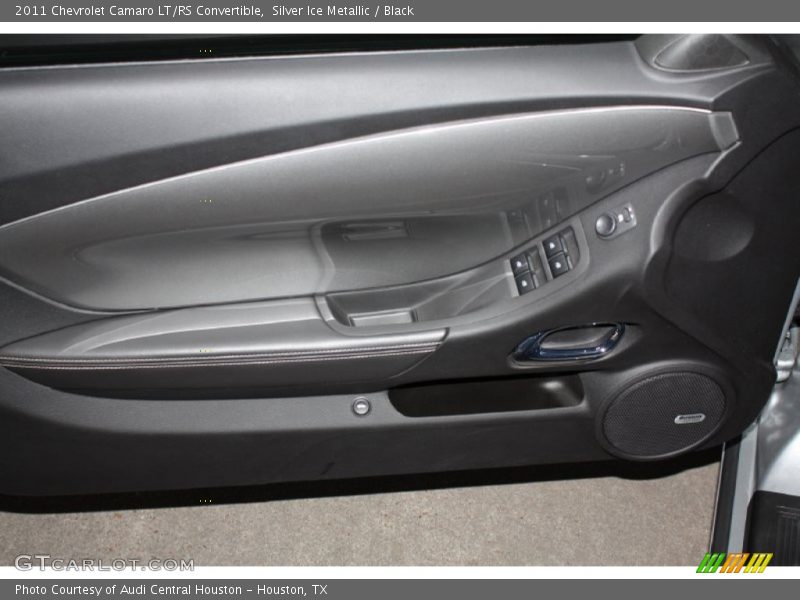 Silver Ice Metallic / Black 2011 Chevrolet Camaro LT/RS Convertible