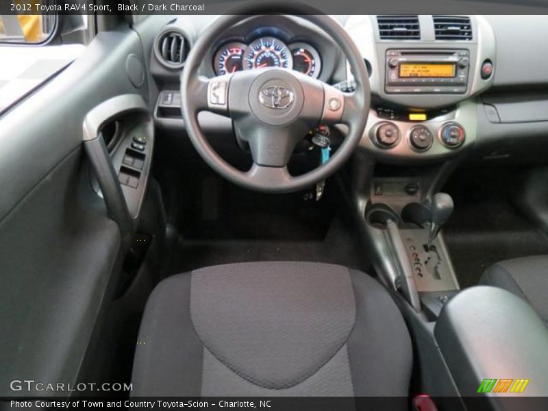 Black / Dark Charcoal 2012 Toyota RAV4 Sport
