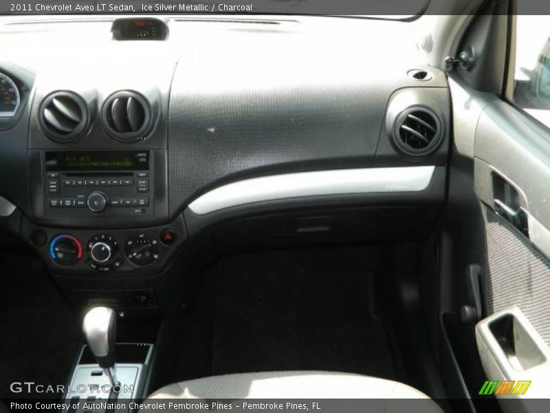 Ice Silver Metallic / Charcoal 2011 Chevrolet Aveo LT Sedan
