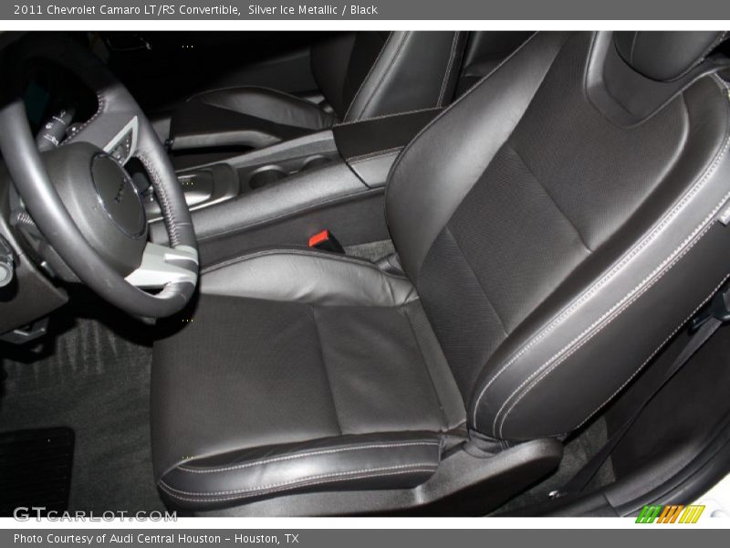 Silver Ice Metallic / Black 2011 Chevrolet Camaro LT/RS Convertible