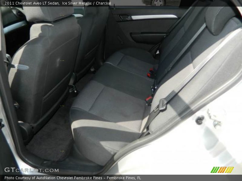 Ice Silver Metallic / Charcoal 2011 Chevrolet Aveo LT Sedan