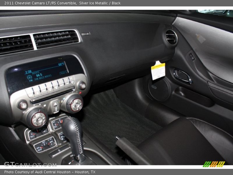 Silver Ice Metallic / Black 2011 Chevrolet Camaro LT/RS Convertible