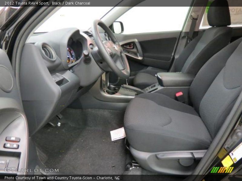 Black / Dark Charcoal 2012 Toyota RAV4 Sport