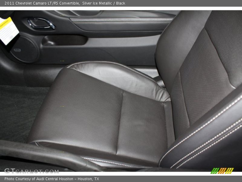 Silver Ice Metallic / Black 2011 Chevrolet Camaro LT/RS Convertible
