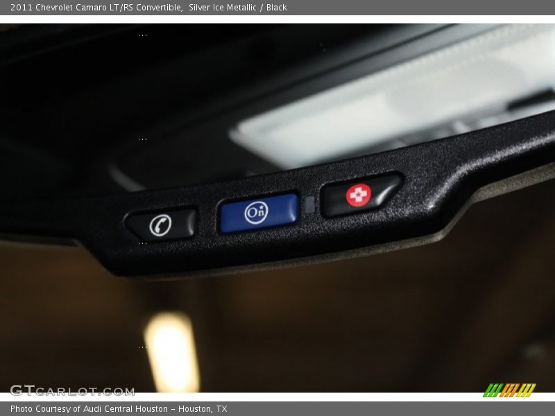 Silver Ice Metallic / Black 2011 Chevrolet Camaro LT/RS Convertible