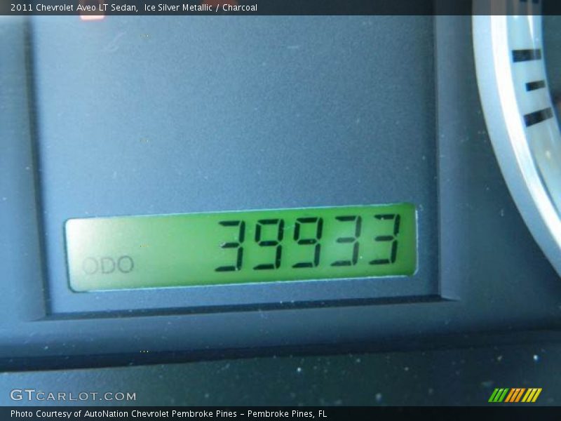 Ice Silver Metallic / Charcoal 2011 Chevrolet Aveo LT Sedan