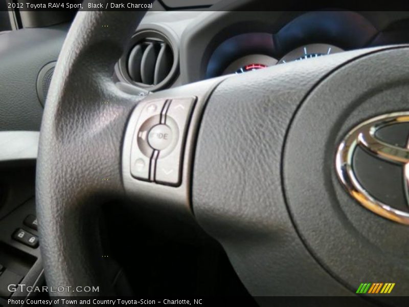 Black / Dark Charcoal 2012 Toyota RAV4 Sport