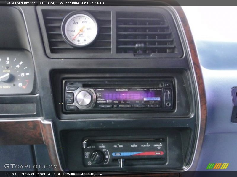 Controls of 1989 Bronco II XLT 4x4