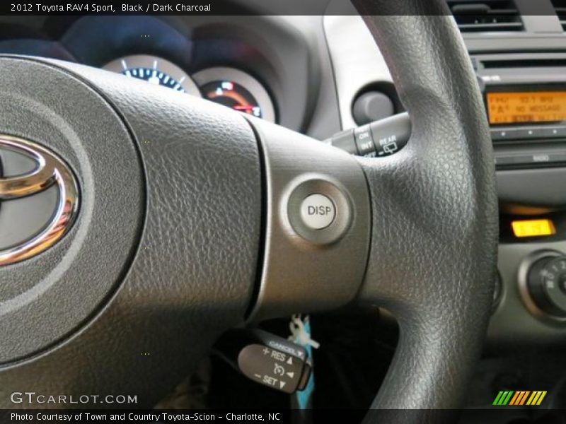 Black / Dark Charcoal 2012 Toyota RAV4 Sport