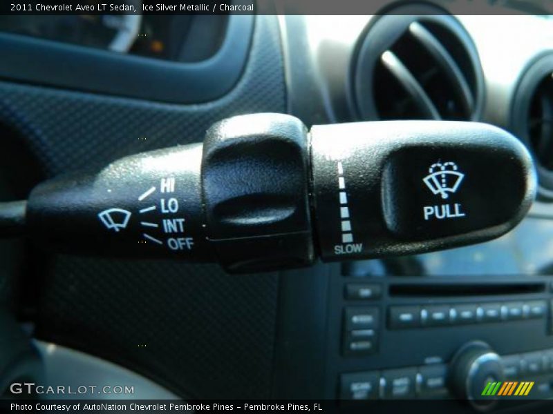 Ice Silver Metallic / Charcoal 2011 Chevrolet Aveo LT Sedan