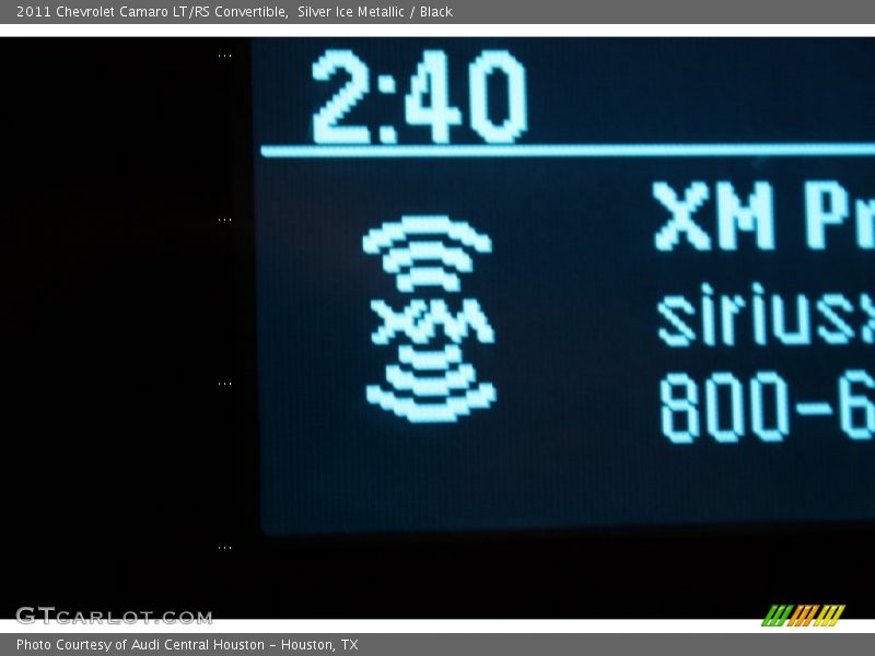 Silver Ice Metallic / Black 2011 Chevrolet Camaro LT/RS Convertible