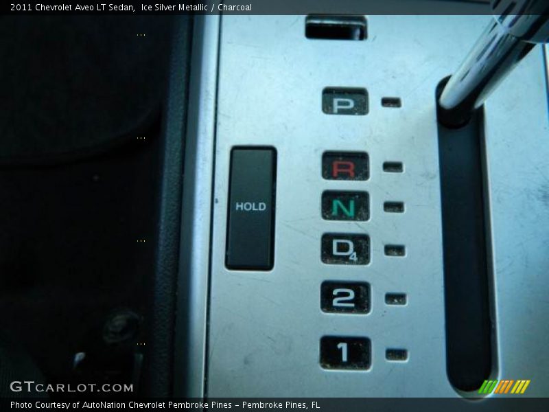 Ice Silver Metallic / Charcoal 2011 Chevrolet Aveo LT Sedan
