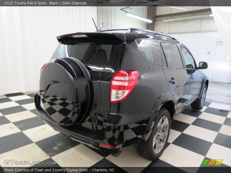 Black / Dark Charcoal 2012 Toyota RAV4 Sport