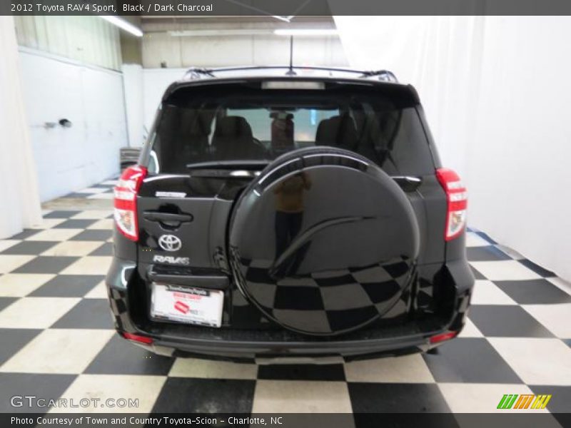 Black / Dark Charcoal 2012 Toyota RAV4 Sport