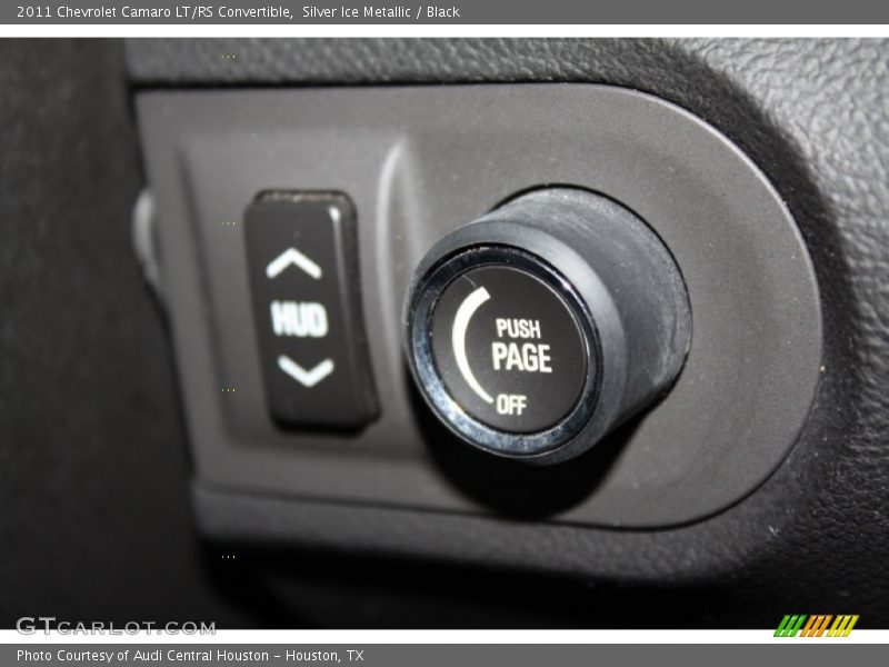 Silver Ice Metallic / Black 2011 Chevrolet Camaro LT/RS Convertible