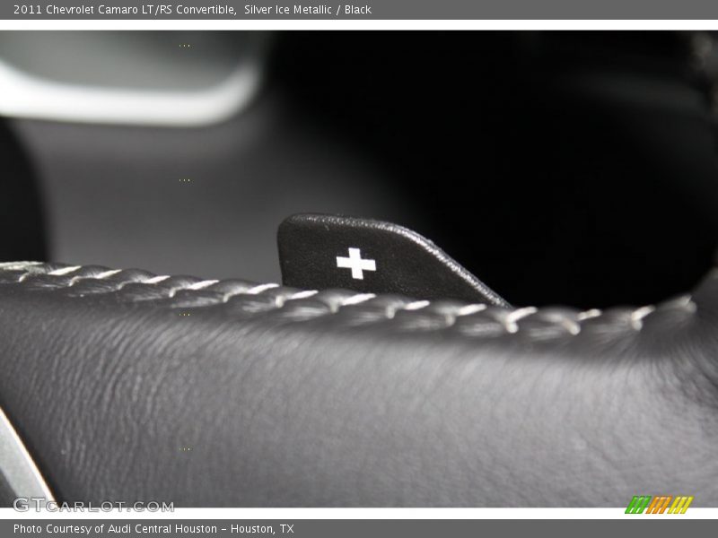 Silver Ice Metallic / Black 2011 Chevrolet Camaro LT/RS Convertible