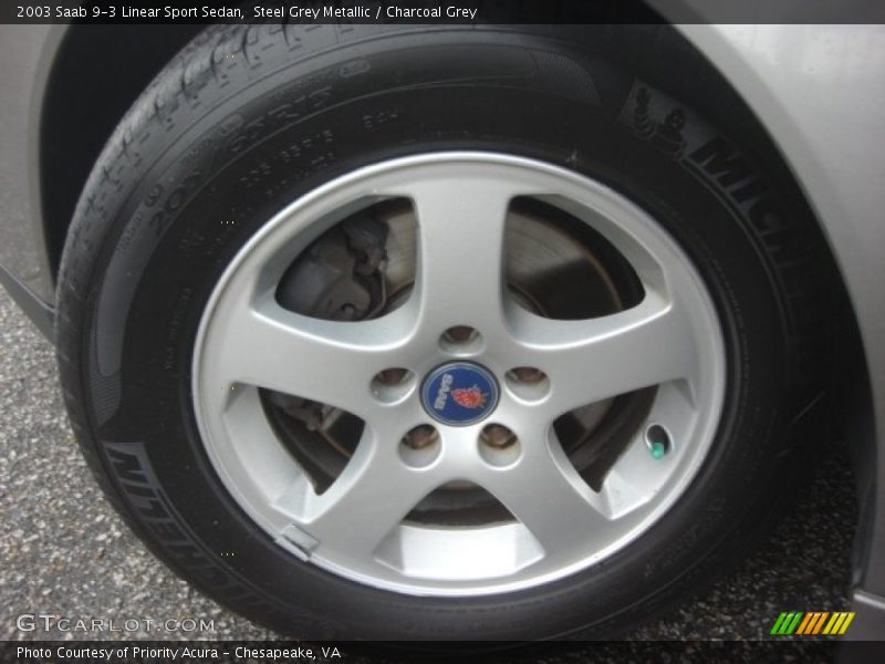  2003 9-3 Linear Sport Sedan Wheel