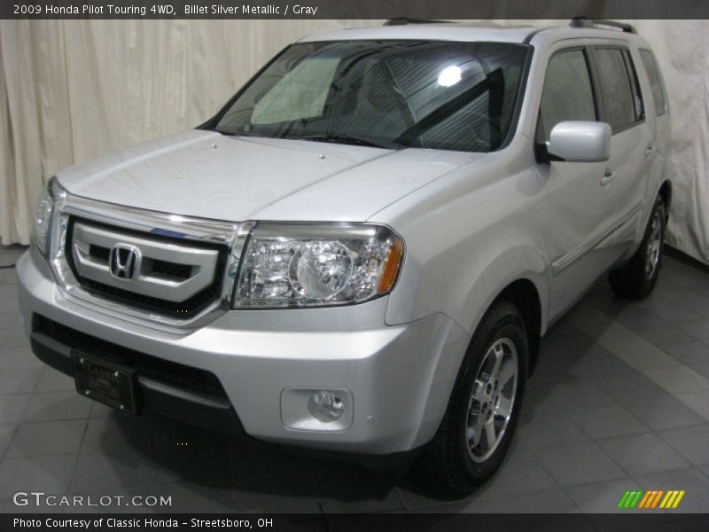 Billet Silver Metallic / Gray 2009 Honda Pilot Touring 4WD