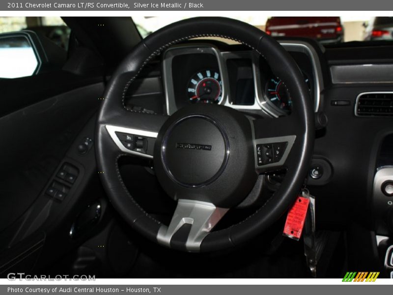 Silver Ice Metallic / Black 2011 Chevrolet Camaro LT/RS Convertible