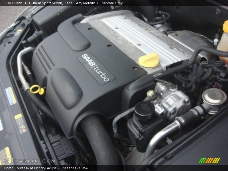  2003 9-3 Linear Sport Sedan Engine - 2.0 Liter Turbocharged DOHC 16-Valve 4 Cylinder