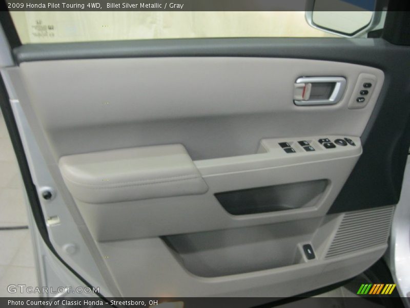 Billet Silver Metallic / Gray 2009 Honda Pilot Touring 4WD